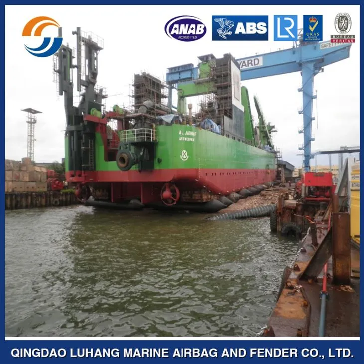 High Quality Luhang Ship Lifting Pneumatisk Gummi Airbag
