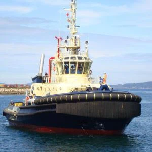 Cylindrisk Tug Boat Rubber Fender